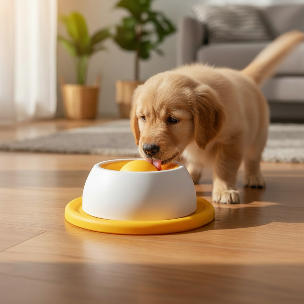 Dog Slow Feeder Lifestyle Shot